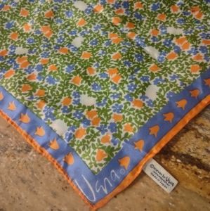 26 inches square Vera Neumann scarf